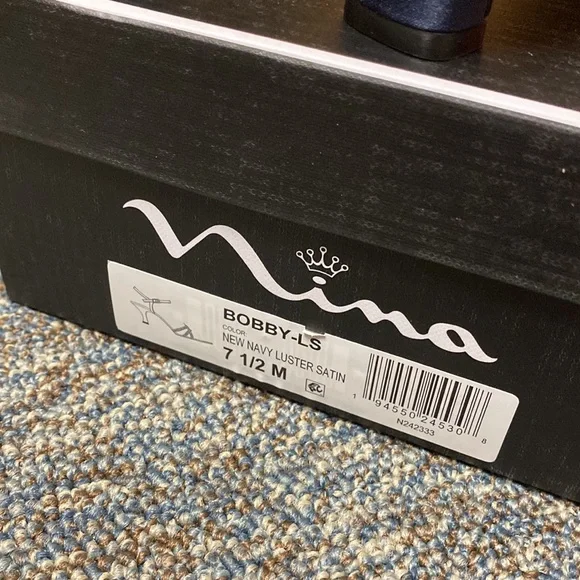 BRAND NEW IN BOX Women’s Size 7.5 Nina Evening Heeled Sandals! Bobby by Nina! 😍 - Picture 4 of 6